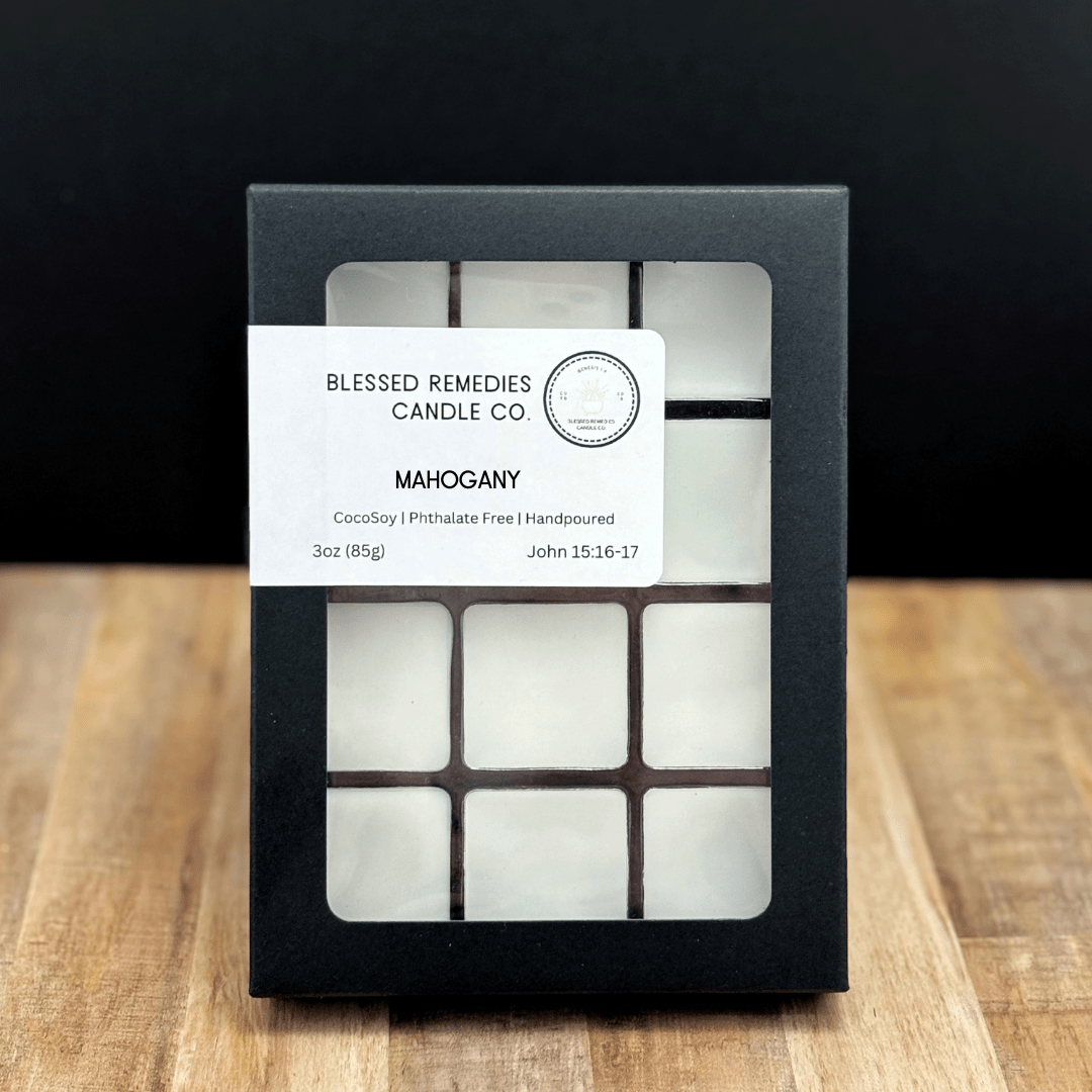 Mahogany Wax Melt - Blessed Remedies Candle Co.