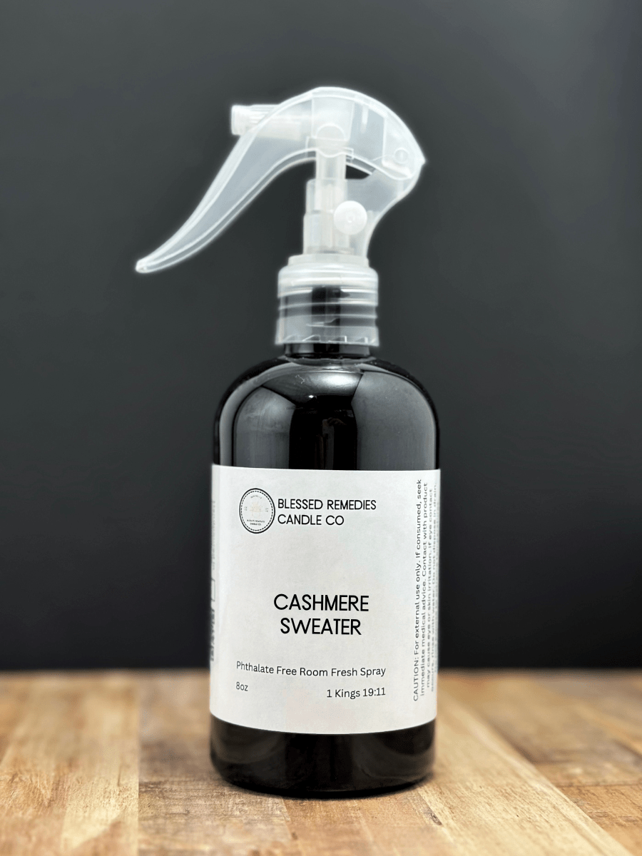 Cashmere Sweater Room Fresh Spray - Blessed Remedies Candle Co.