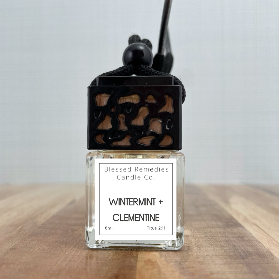 Wintermint + Clementine Car Diffuser