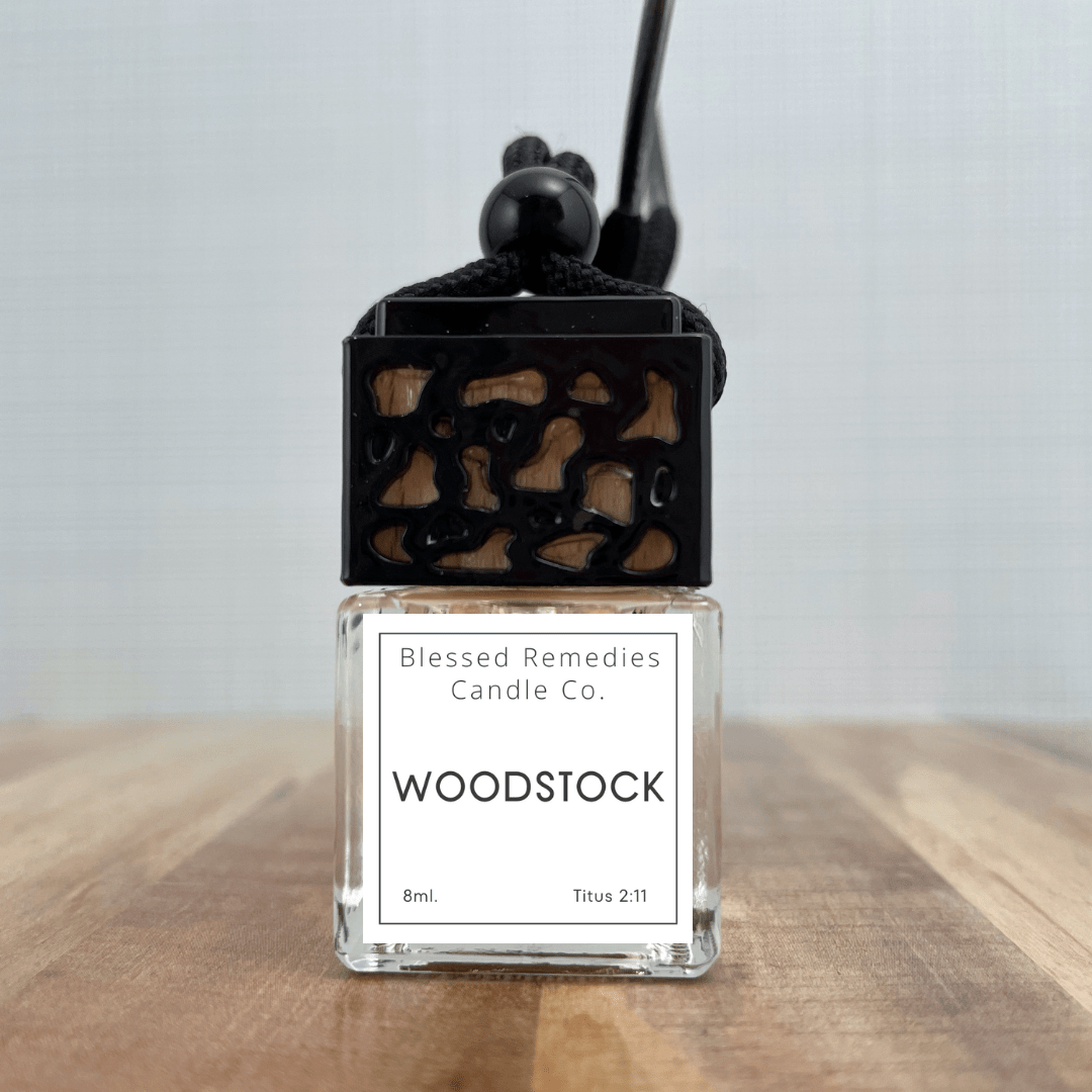 Woodstock Car Diffuser - Blessed Remedies Candle Co.