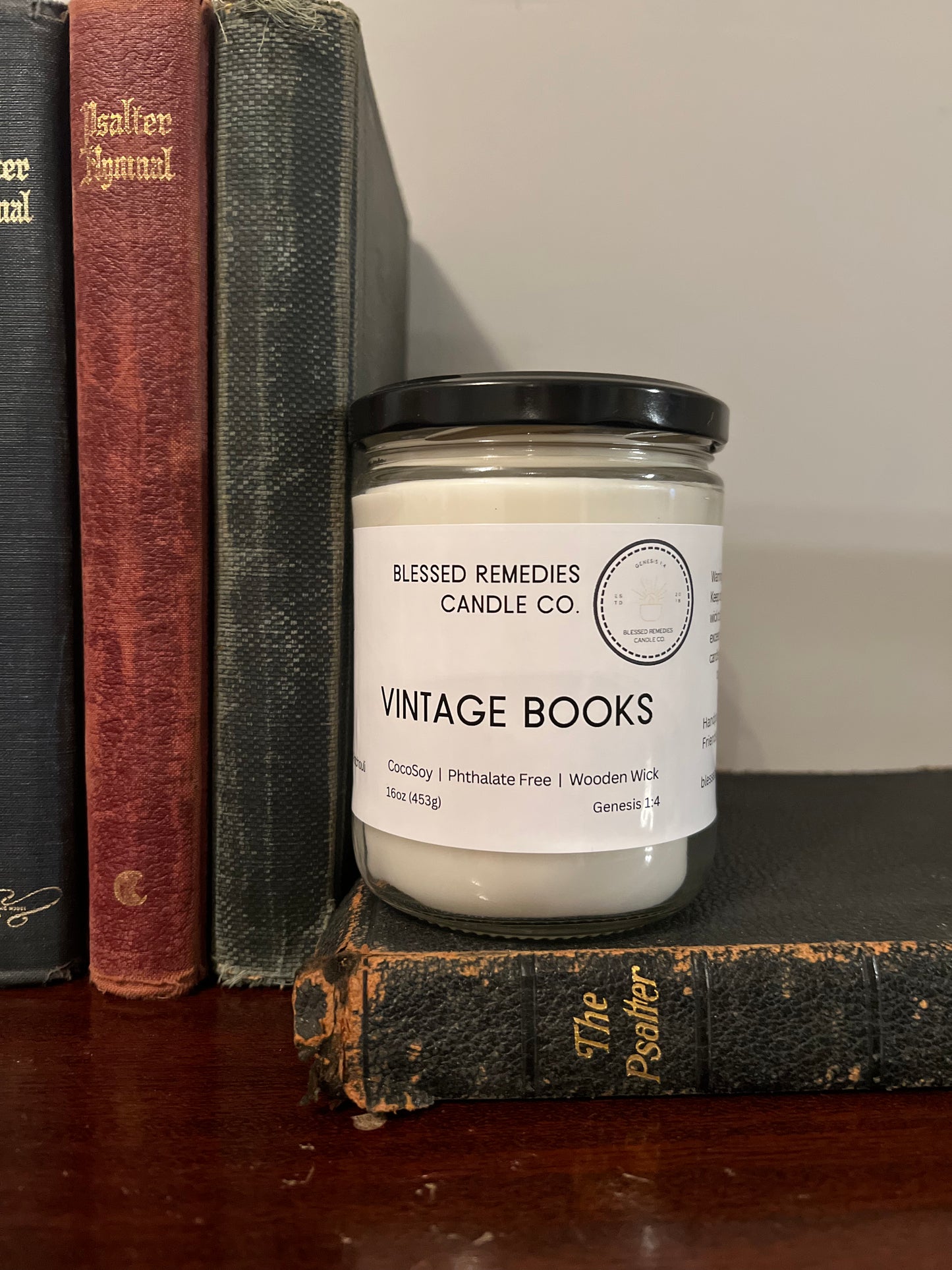Vintage Books CocoSoy Candle